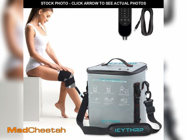 Lot 74-13950811 - ICYTHRP Cold Therapy Machine with Programmable Timer, Portable Ice Machine for Knee After Surgery, K...