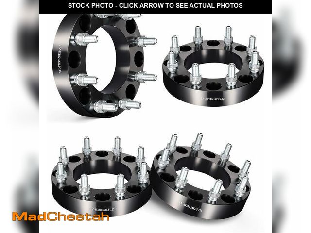 Lot 74-14347780 - EVIL ENERGY 8x180 Wheel Spacers 1.5 inch Compatible with Chevy Silverado 2500 2011-2018, 8x180 mm 8 ...