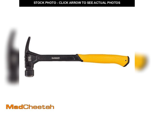 Lot 74-14255345 - *DIRTY* DEWALT 28 oz. Steel Framing Hammer *DIRTY*  - USED
