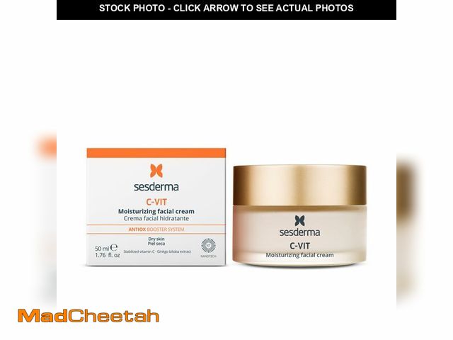 Lot 74-13629919 - Sesderma C-VIT Moisturizing Facial Cream, Fight Aging with Vitamin C Antioxidants, Diminish Fine Lin...