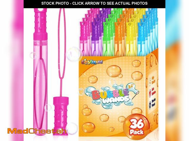 Lot 74-14143739 - 36PCS Bubble Wands for Kids,Bulk Bubble Wand for Kids Party Favor, Bubble Maker for Party Favor,Birt...