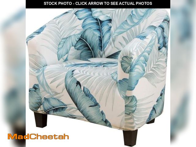 Lot 74-12329234 - MIFXIN Club Chair Slipcover High Stretch Tub Chair Cover 1 Piece Soft Spandex Armchair Sofa Slipcove...