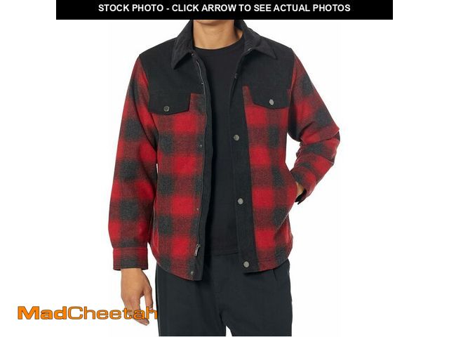 Lot 74-12720349 - Pendleton Men's Timberline-Shirt Jacket, Red Ombre, Medium - UNUSED