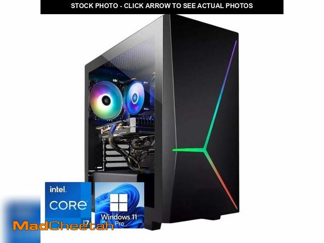 Lot 74-12850514 - (MISSING MOUSE,KEYBOARD) Foxtec Gaming Desktop Computer, Intel Core i7 up to 3.9GHz, 16GB RAM, 512GB...