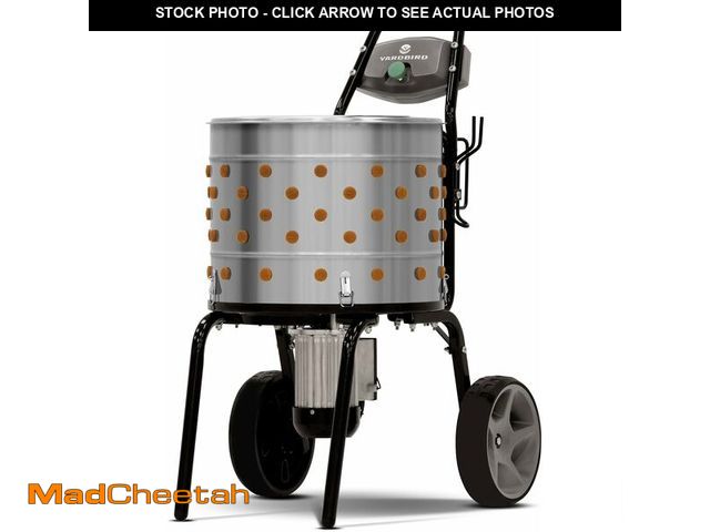 Lot 74-11542735 - Yardbird 44204 Chicken Plucker, Easy On/Off Button, Integrated Hose and Cord Hooks, 20" Stainless St...
