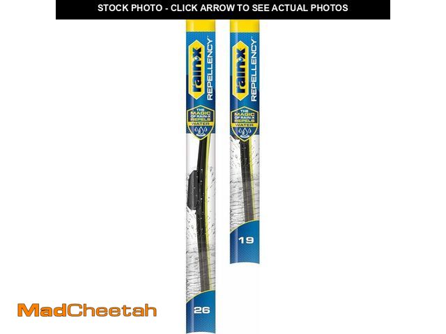 Lot 74-12664586 - Rain-X 810354 Repellency Water Repellent Wiper Blades, 26" &amp; 19" Windshield Wipers,New &amp; Imp...