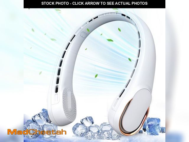 Lot 74-12177093 - ASNUG Portable Neck Fan, Bladeless Neck Fan, USB Rechargeable Personal Fan, 4000 mAh Battery Operate...