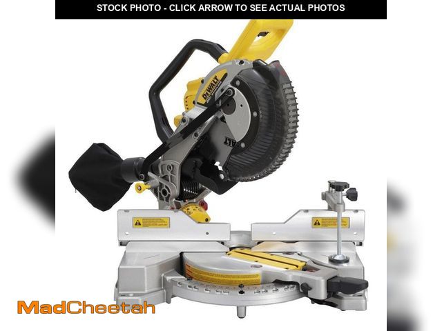 Lot 74-13778614 - DEWALT 20-Volt MAX XR Cordless 10 in. Dual Bevel Fixed Miter Saw (Tool Only) - USED