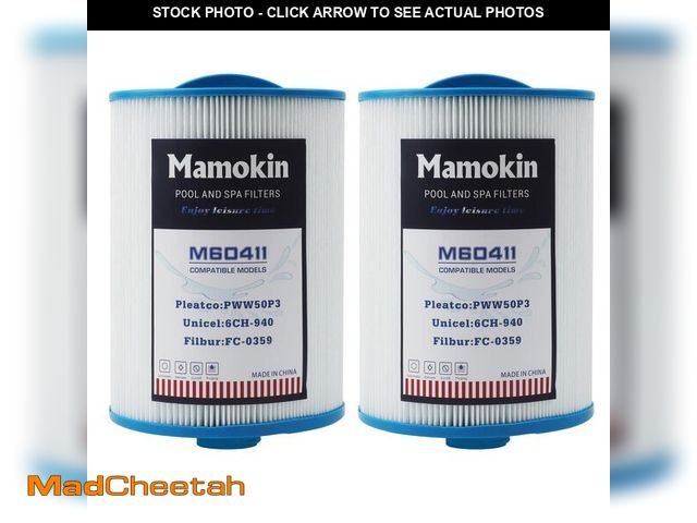 Lot 74-14150113 - Mamokin PWW50 Spa Filter, Replaces 6CH-940Ã¯Â¼ÅFilbur FC-0359, 817-0050, 25252, 03FIL1400, PWW50P3(...