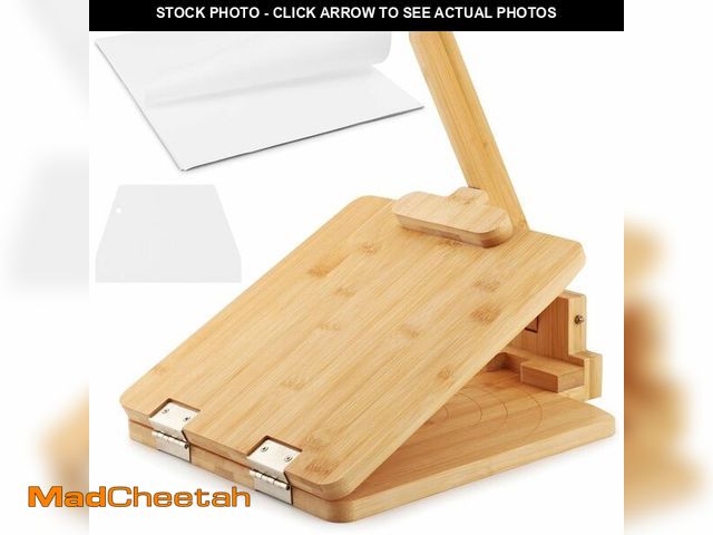 Lot 74-13956579 - 10 Inch Square Bamboo Tortilla Press Set with 60 Pc Parchment Paper, Heavy Duty Tortillera for Mexic...
