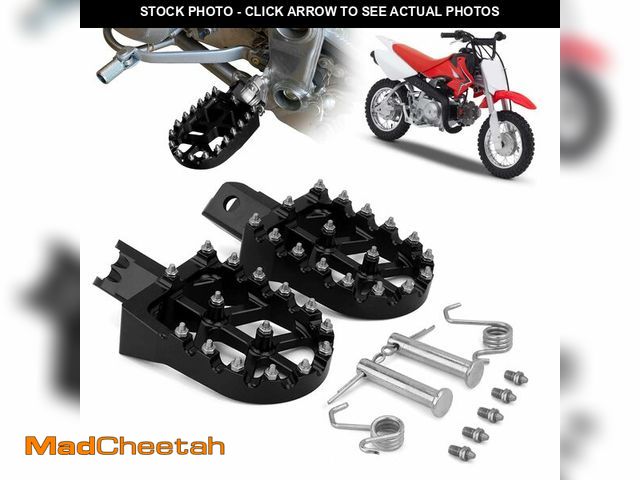 Lot 74-14144573 - AnXin Foot Pegs Motorcycle Universal CNC Footpeg for CRF XR CR 50-125cc CT200U Mini Bike SSR Apollo ...