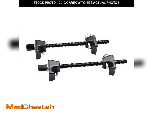 Lot 74-14560216 - SKYSHALO 2 Pack Heavy-Duty Strut Spring Compressor Tool, 10.4 in. Range, Fits 22 mm Hex Socket, for ...