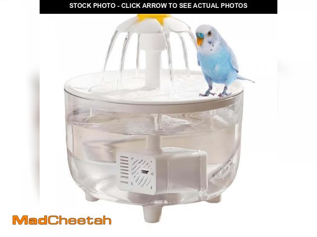 Lot 74-12311541 - Petlex Bird Bath Indoor Automatic Parrot Shower Bathtub with Pump Recirculating Filtration Safe for ...