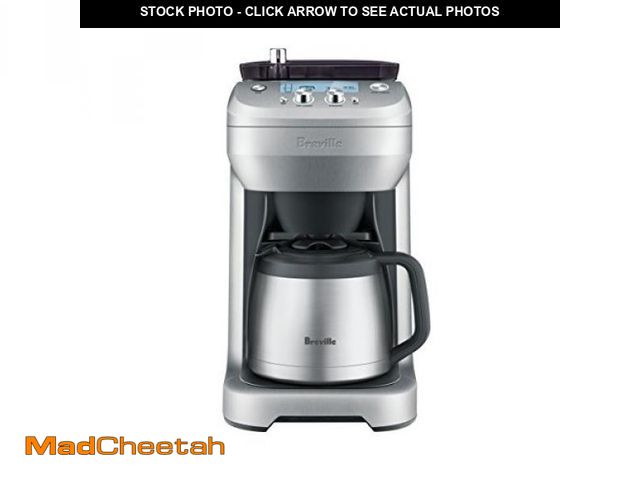 Lot 74-11613345 - Breville BDC650BSS Grind Control Coffee Maker With Grinder, Brushed Stainless Steel, Thermal Carafe ...