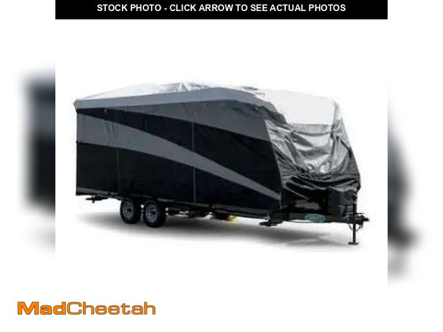 Lot 74-12828739 - Camco Travel Trailer Pro-Tec Series Cover 56189 Up ot 10ft - UNUSED