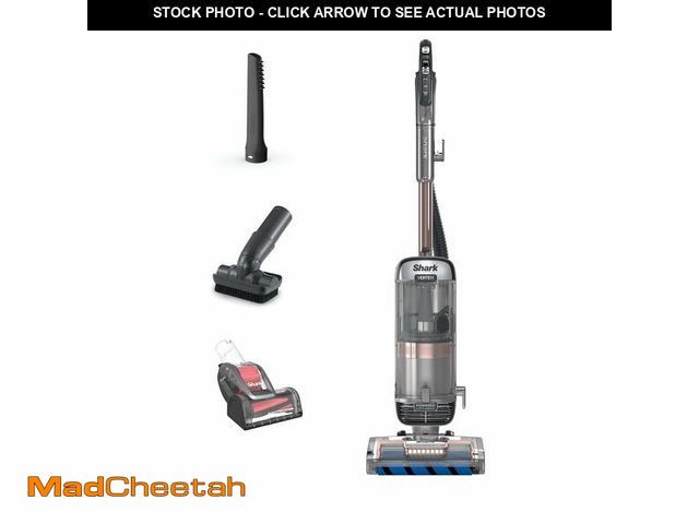 Lot 74-12634645 - Shark AZ2002 Vertex Powered Lift-Away Upright Vacuum with DuoClean PowerFins, Self-Cleaning Brushrol...
