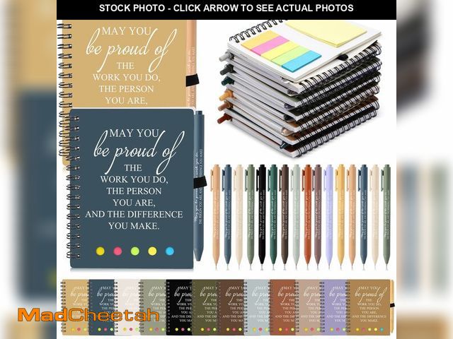 Lot 74-13964869 - Resurhang 48 Pcs/ 24 Set CNA Week Gifts Bulk Thank You Gift for CNA A6 Notebooks Inspirational Journ...