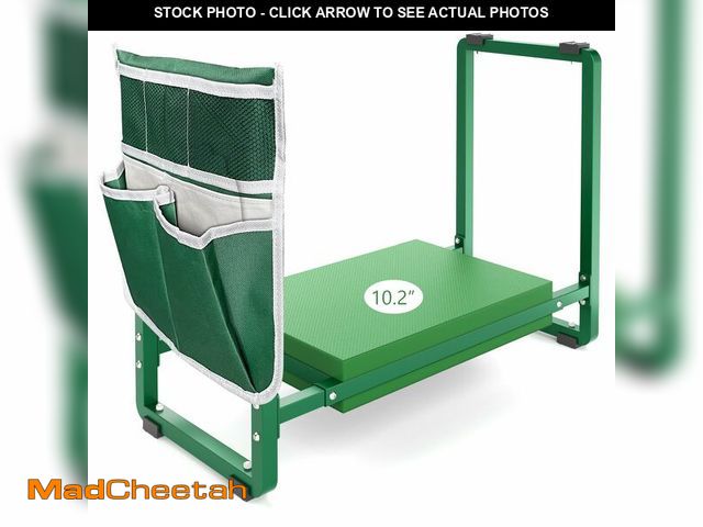 Lot 74-14297042 - FLINTER Garden Kneeler and Seat, 10.2" Wider Heavy Duty Thick Gardening Bench for Kneeling and Seat ...