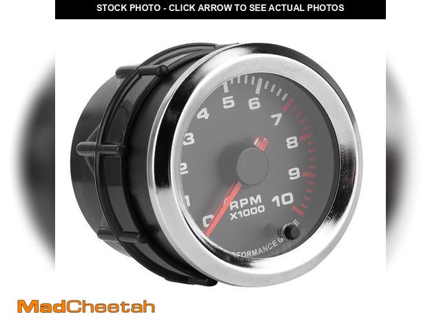 Lot 74-13621368 - 52mm/2in Universal 7 Colors Tachometer Revolution Meter with Measuring Range 0Ã¢â¬â10000RPM, Mult...