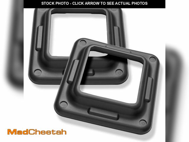 Lot 74-13788193 - Philosophy Gym Aerobic Exercise Adjustable Step Platform Risers, 2 Pack - Black - UNUSED