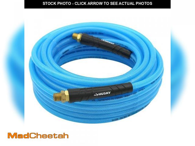 Lot 74-12032177 - Husky 1/4 in. x 50 ft. Poly Air Hose - UNUSED