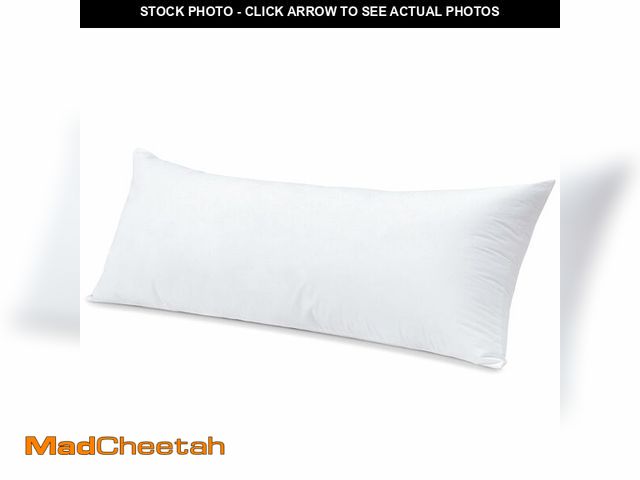 Lot 74-12969437 - Artscope 14x36 Pillow Insert, Synthetic Down Lumbar Pillow Insert for Bed, Ultra Soft Decorative Lon...
