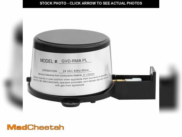 Lot 74-13569759 - GVD-6 Vent Damper Motor 46491600 Compatible with Field Controls, GVD GMA PL Boiler Damper Motor Fit ...