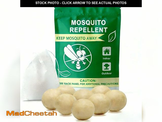 Lot 74-14062664 - Natural Mosquito Repellent Outdoor Patio Pills, Peppermint Oil 10 Pcs Natural Mosquito Repellant Bal...