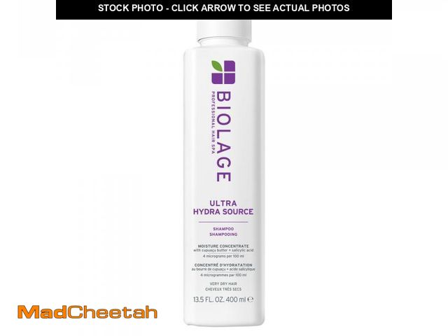 Lot 74-12112108 - Biolage Ultra Hydra Source Shampoo - Deeply Moisturizes Very Dry Hair, For Thick, Coarse Hair, Infus...