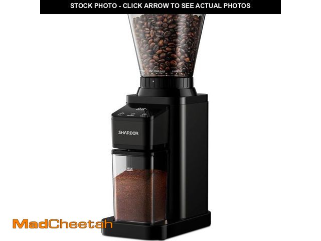 Lot 74-12125362 - SHARDOR Professional Conical Burr Coffee Grinder, Coffee Bean Grinder with 48 Grind Settings for Esp...