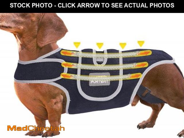 Lot 74-11363121 - Back Bracer in Large Dogs for IVDD, Arthritis, Spinal Surgical Recovery for Beagle, Dachshund, Refle...
