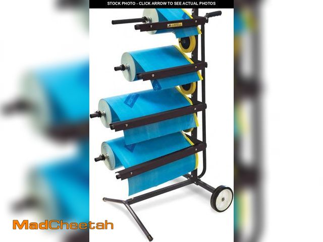 Lot 74-12396601 - Eastwood 4 Tier Tree Mobile Masking Station | Holds Multi-Rolls Portable System | Masking Film Maski...