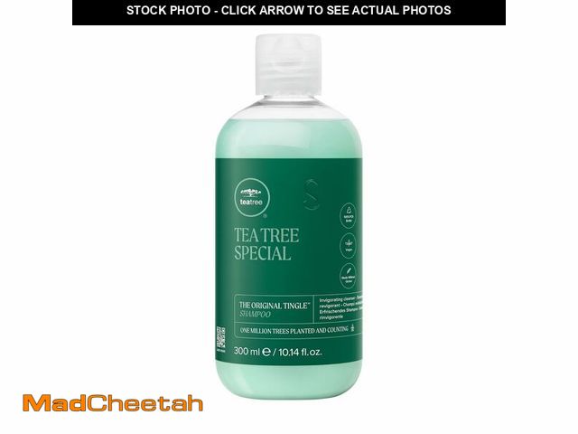 Lot 74-12443100 - Tea Tree Special Shampoo, Deep Cleans, Refreshes Scalp, For All Hair Types, Especially Oily Hair, 10...
