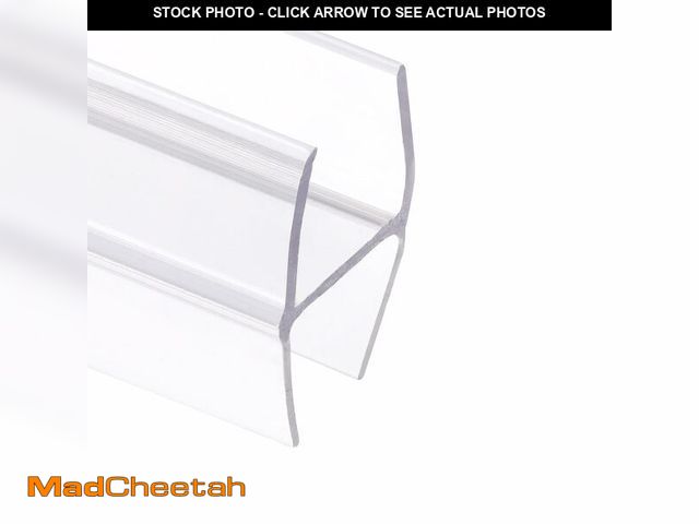 Lot 74-12570005 - Prime-Line M 6319 1/2 in. Glass Shower Door H Bottom Seal or Vertical Side Seal, Clear, 78 in., Fits...