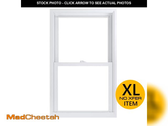 Lot 74-12862913 - Double Hung Window, White 49 x 32 - UNUSED