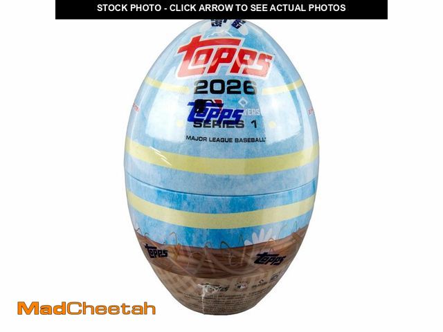 Lot 74-14205218 - 2026 Topps MLB Series 1 Baseball Trading Card Retail Tin - Receive 1 at Random! - USED