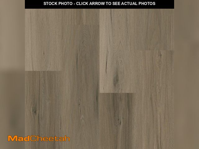 Lot 74-14312015 - Lifeproof Designer Series Joplin Pecan 30 MIL 9in. W x 48in.L Waterproof Click Lock Luxury Vinyl Pla...