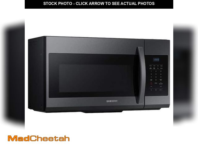 Lot 74-13611983 - Samsung 30 in. 1.7 cu. ft. 1000 W Fingerprint Resistant Stainless Steel Over-the-Range Microwave - U...