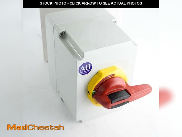 Lot 74-14283091 - Allen Bradley 194E-KA00e-p11 Enclosed Load Switch - USED
