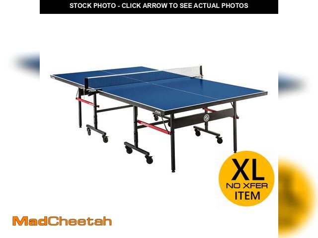 Lot 74-12615333 - STIGA Advantage Series Ping Pong Tables - 13, 15, 19, and 25mm Tabletops - Quickplay 10 Minute Assem...