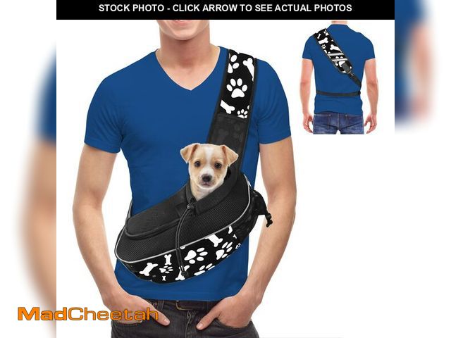 Lot 74-13548468 - Small Dog Sling Carrier Puppy Sling Travel Cat Carrier Dog Carrying Bag Pet Carrier for Small Dogs B...