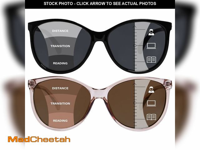Lot 74-14155291 - YUKANG Progressive Multifocal Sunglasses for Women Men, Multifocus Sun Readers Outdoor Reading Sungl...