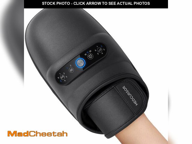 Lot 74-12703424 - Medcursor Hand Massager, Hand Massager with Heat and Compression for Carpal Tunnel and Stiff Joints,...
