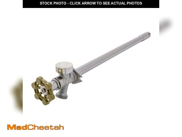 Lot 74-12871034 - Everbilt 1/2 in. x 14 in. Brass Anti-Siphon Frost Free Sillcock Valve with Multi-Turn Operation - UN...