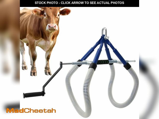 Lot 74-13926815 - 4410LB Cow Hip Lift, Standard Reinforced Cattle Hip Lift OB Adjustable Lifting Farm Clamp with Non-S...