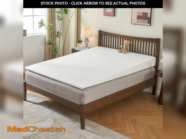 Lot 74-13072703 - Cymula Mattress Wedge, 5-Inch Inclined Queen, Mattress Wedge for Acid Reflux, GERD, Snoring, Neck &a...