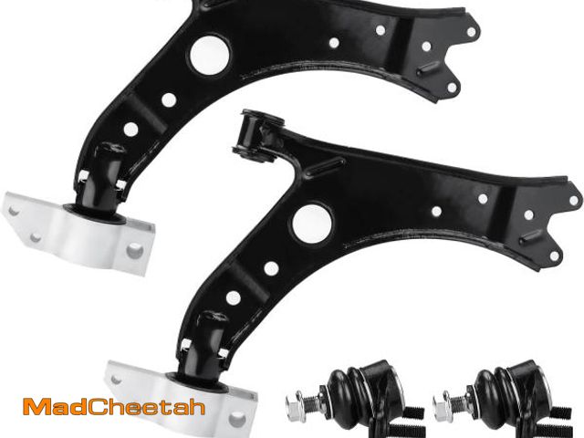 Lot 74-12507998 - 4pcs Front Lower Control Arms Suspension Kit with Ball Joints Fits for Audi A3 Quattro 2006-2013, Fi...