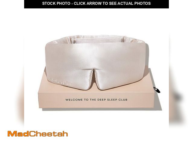 Lot 74-12602215 - DROWSY Silk Sleep Mask. Face-Hugging, Padded Silk Cocoon for Luxury Sleep in Total Darkness. (Dusty ...