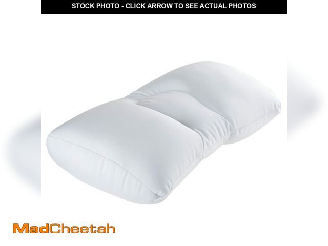 Lot 74-14063980 - Remedy Microbead Pillow - Moldable and Temperature Regulating Cushion Ergonomic Pillow - Supports He...