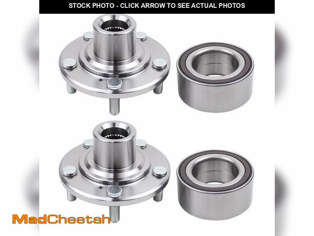 Lot 74-14045066 - ApplianPar Front Driver and Passenger Side Wheel Hub Bearing Assembly for Honda Accord 2008-2012, Cr...